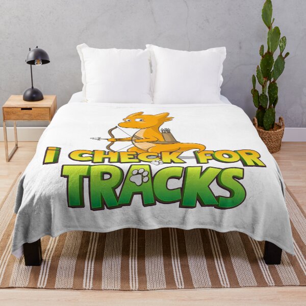 Item preview, I Check for Tracks - Dragon Ranger designed and sold by gallantgoblin.