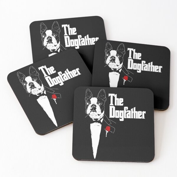 Item preview, Boston Terrier | DogFather | Boston Terrier Gift | Boston Terrier Fathers day gift designed and sold by Hurrah.