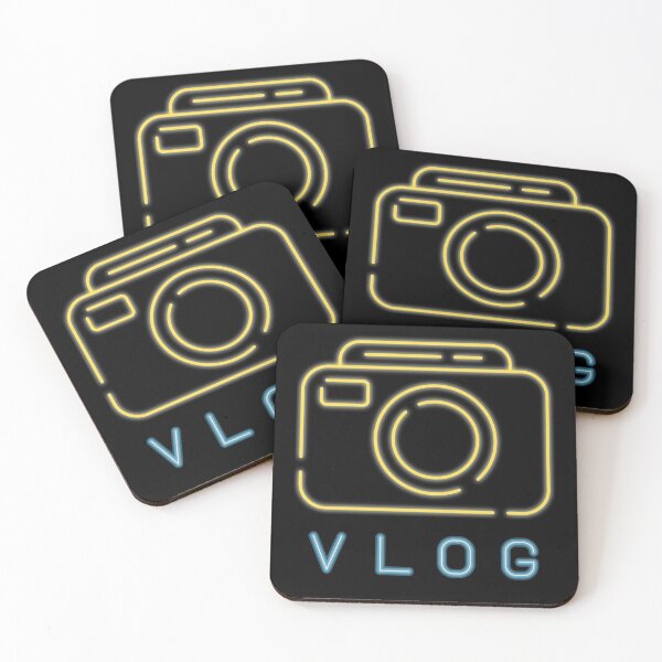Aperçu de l'œuvre Neon Camera Vlog créée et vendue par ThePoisoned Pen.