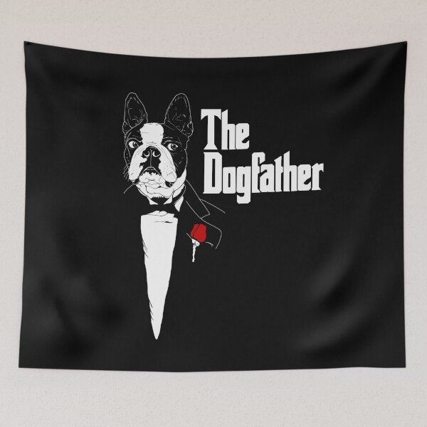Item preview, Boston Terrier | DogFather | Boston Terrier Gift | Boston Terrier Fathers day gift designed and sold by Hurrah.