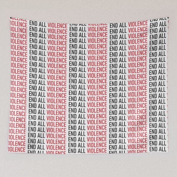 Item preview, END ALL VIOLENCE BLACK designed and sold by AdeliaMvs.