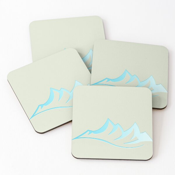 Item preview, Waves ice blue colour  designed and sold by Wild Doge.