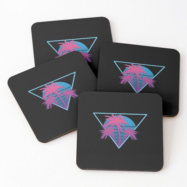 Item preview, neon palm trees  designed and sold by pirminio.
