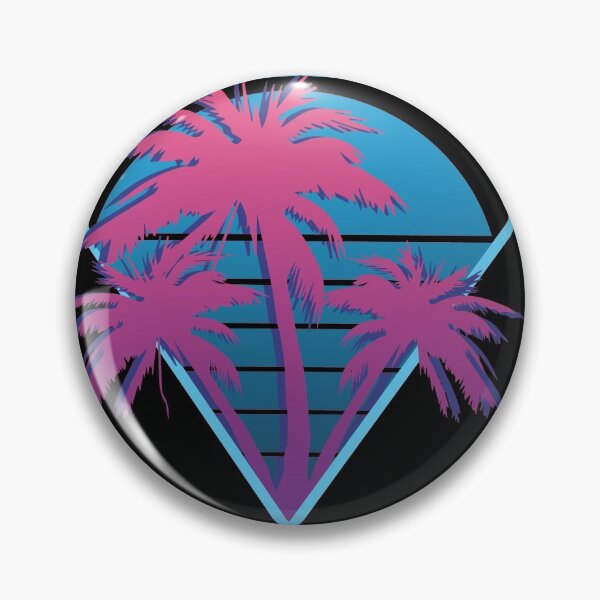 Item preview, neon palm trees  designed and sold by pirminio.