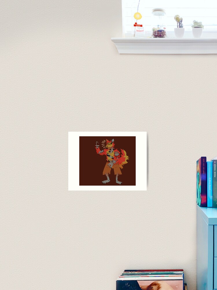 withered foxy Canvas Print for Sale by dogbiird