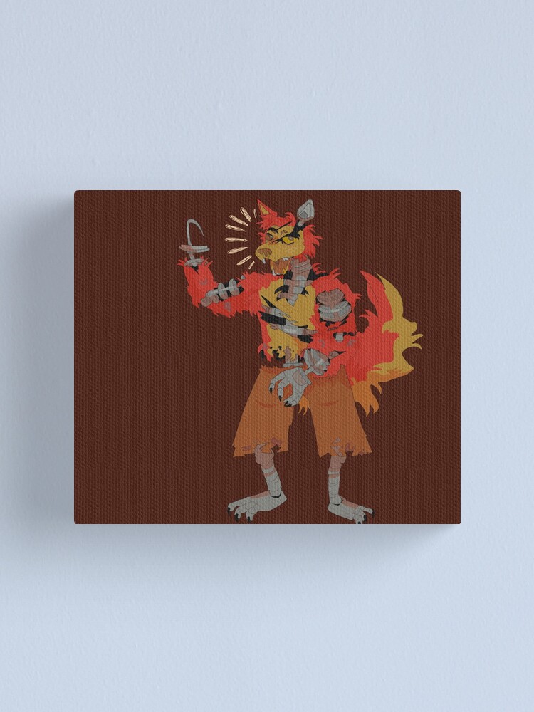 withered foxy Canvas Print for Sale by dogbiird