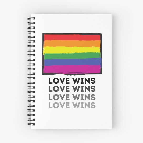 Item preview, Love wins pride month designed and sold by Vexento Art.