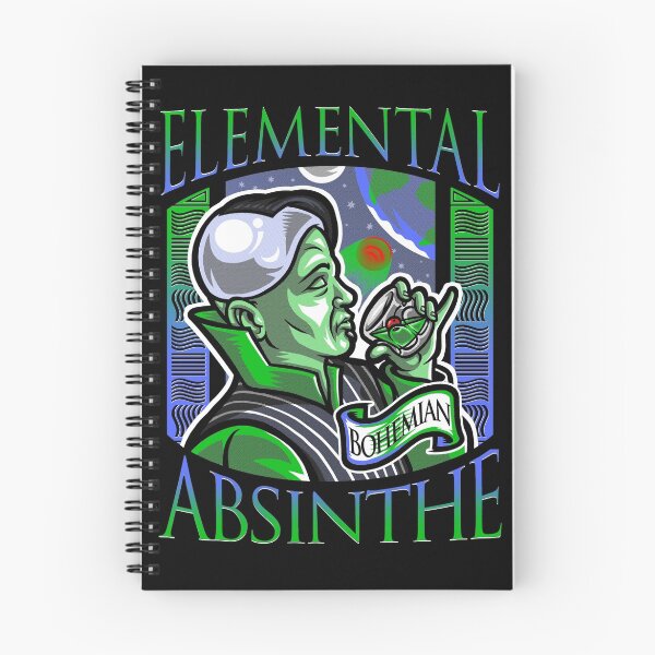 Item preview, Elemental Absinthe designed and sold by Punksthetic.
