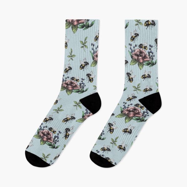 Item preview, Summer Flowers and Bumblebees designed and sold by TimorousEclectc.