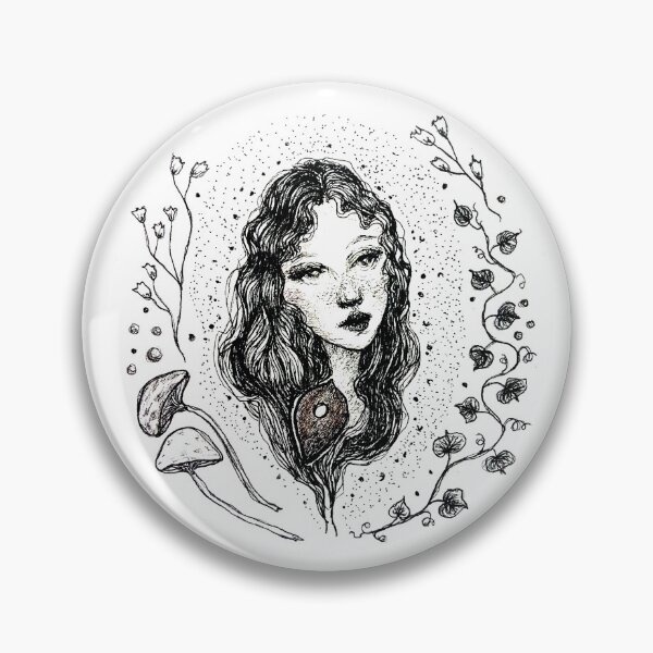 Item preview, The Ouija Girl - Spooky, Cottagecore, Witchy, Green Witch designed and sold by Incelestial Store.