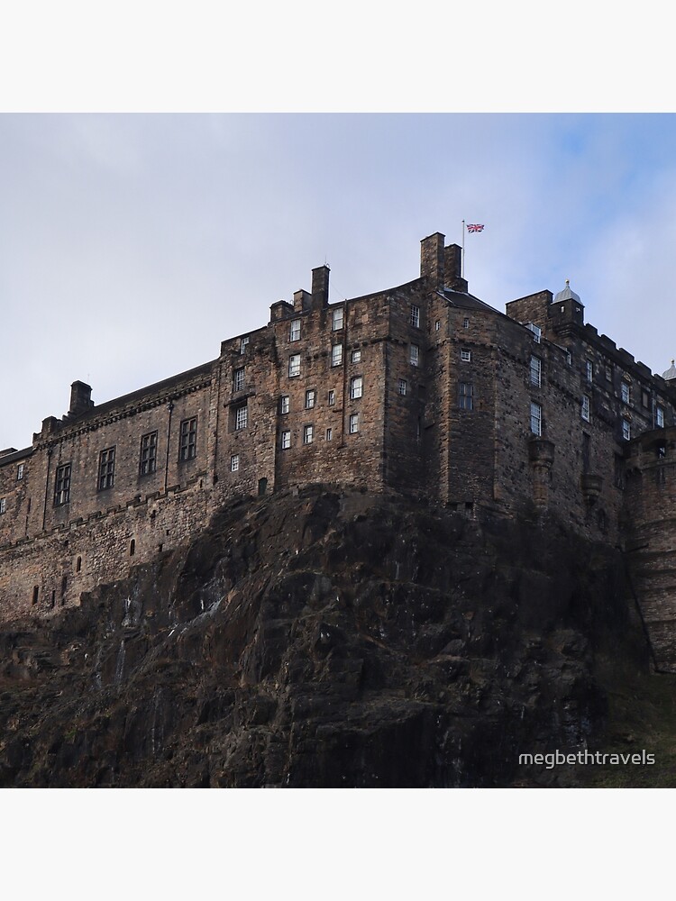 Edinburgh Castle from the Grassmarket by megbethtravels