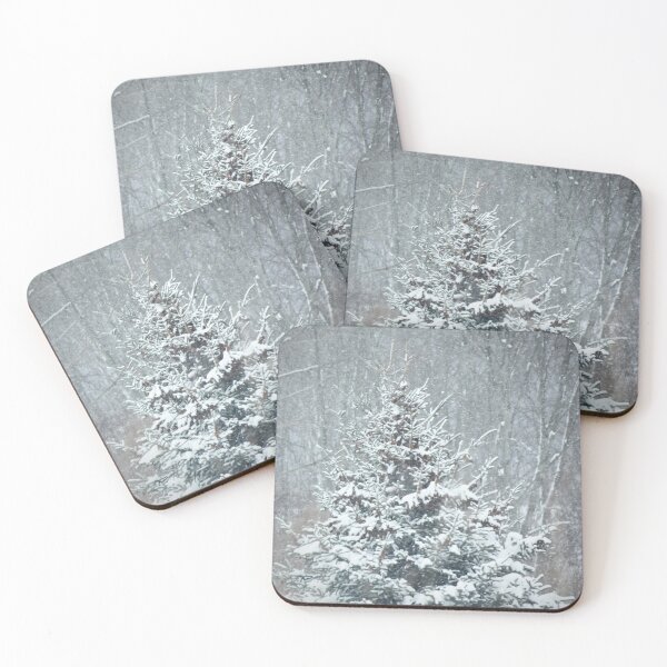 Item preview, Evergreen Covered in Snow designed and sold by ReneeKennedy.
