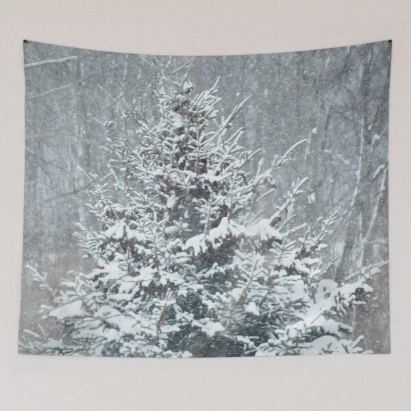 Item preview, Evergreen Covered in Snow designed and sold by ReneeKennedy.