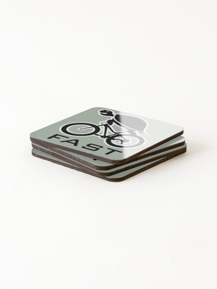 Thumbnail 4 of 5, Coasters (Set of 4), Turtle Fast Ride designed and sold by hamzast7.