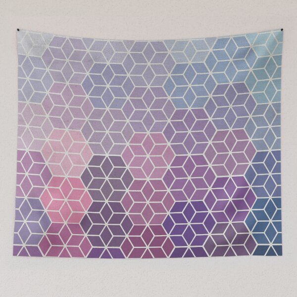 Item preview, Colorful Geometric Gradient Mosaic designed and sold by Studio Vickn.