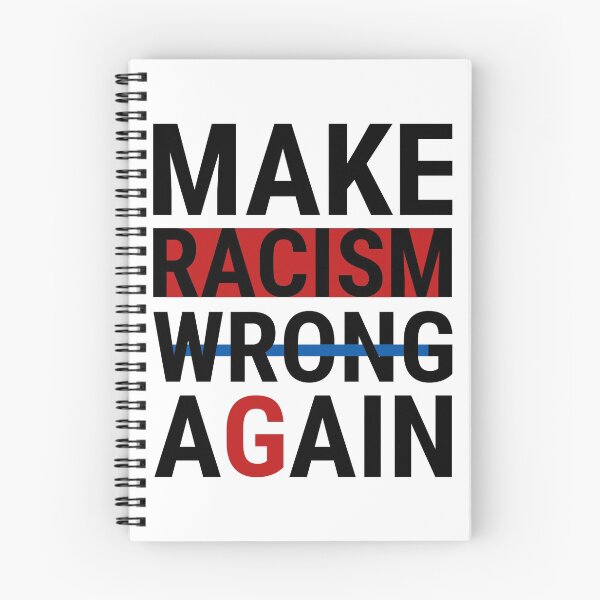 Item preview, MAKE RACISM WRONG AGAIN designed and sold by sPalandar.