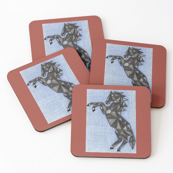 Item preview, Crazy Quilted Black Stallion designed and sold by LMcK.