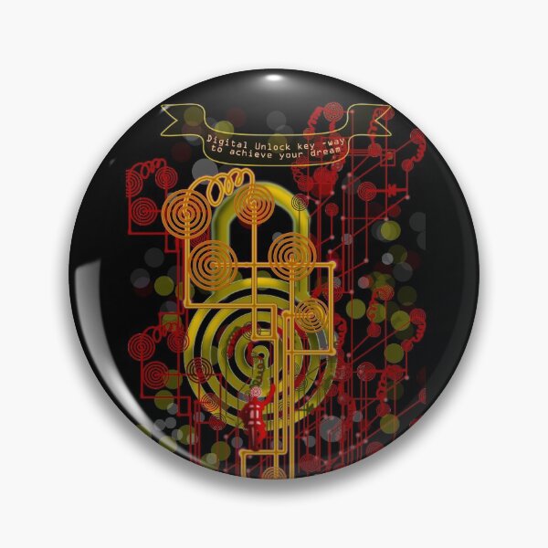 Item preview, Digital Unlock Key  designed and sold by Red bubble Artist.