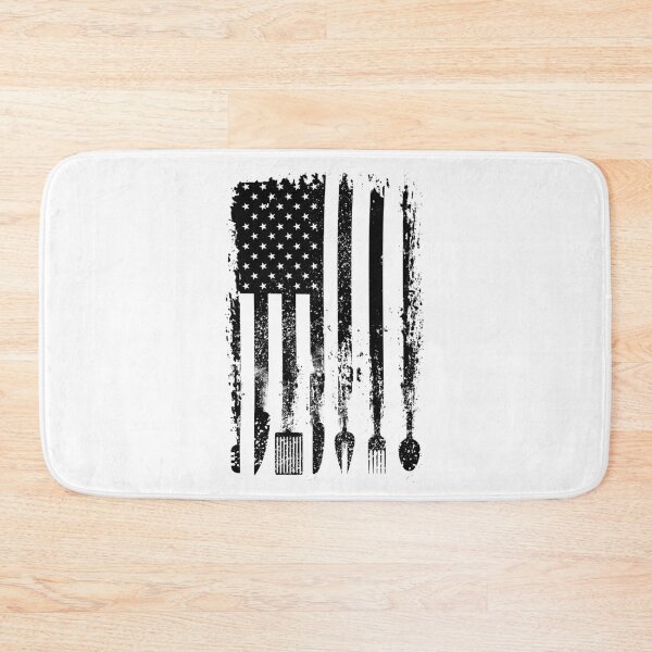 Item preview, BBQ Smoker Grilling Pitmaster Barbecue American Flag designed and sold by graphicmeyou.