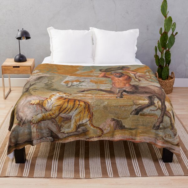 Item preview, Centaurs Mosaic at Villa Hadriana in Tivoli, Italy, 120 - 130 AD designed and sold by Vintage Wall Art.