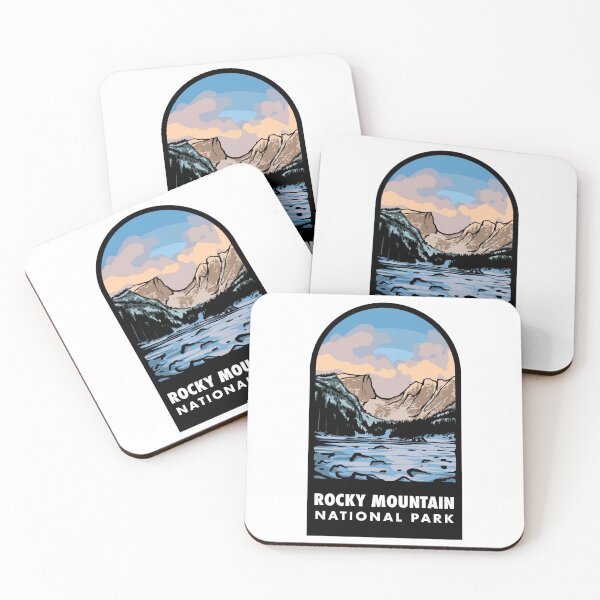 Item preview, Rocky Mountain National Park Badge designed and sold by HalpinDesign.