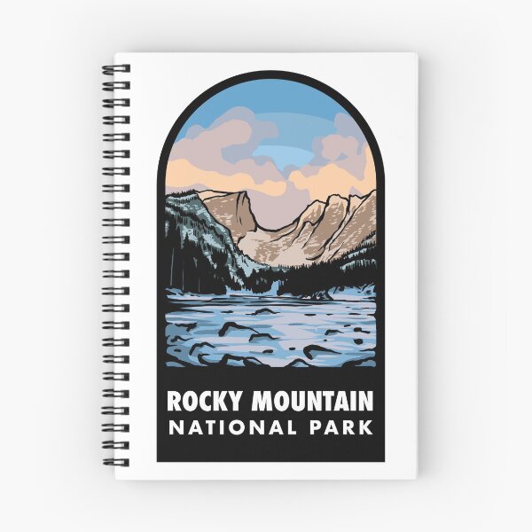 Item preview, Rocky Mountain National Park Badge designed and sold by HalpinDesign.