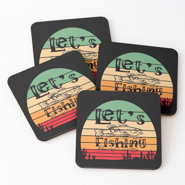 Item preview, LET'S GO FISHING vintage style: funny fishing shirt, camping shirt, hiking shirt. designed and sold by fajali master.