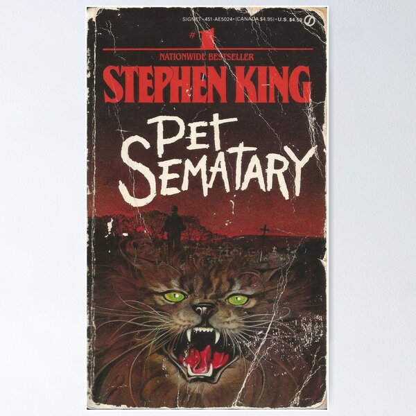 Item preview, My Copy of Pet Sematary designed and sold by Justin Nissley Art.