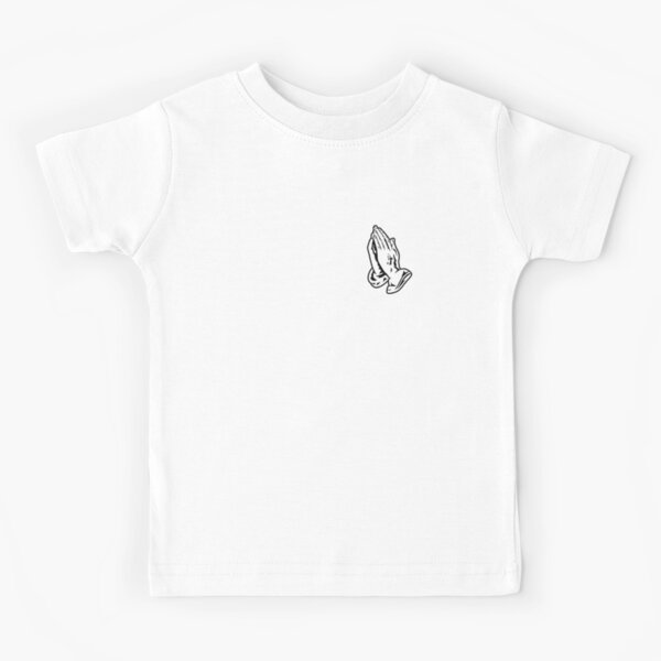 Drake Praying Hands Logo Kids T-Shirt