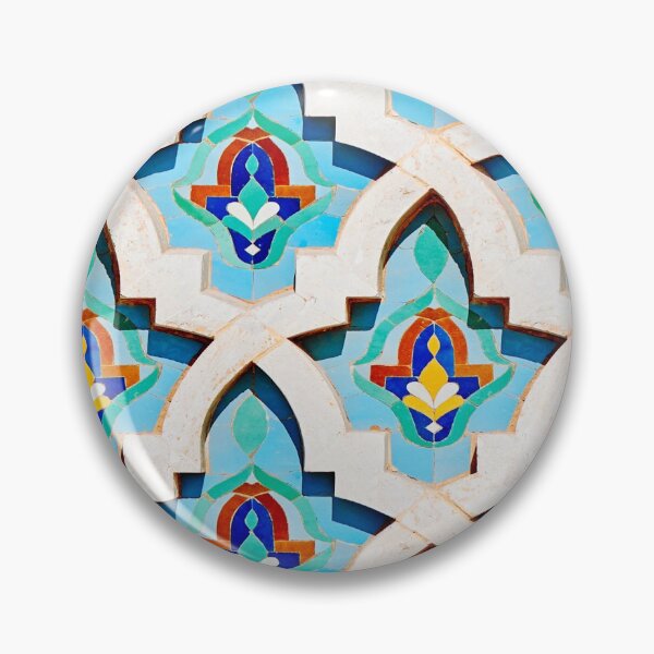 Item preview, Arabic geometric mosaic - Blue designed and sold by MOTBCN.