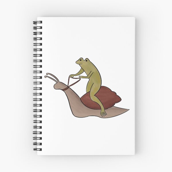 Item preview, Frog Riding Snail designed and sold by Floatingtho.