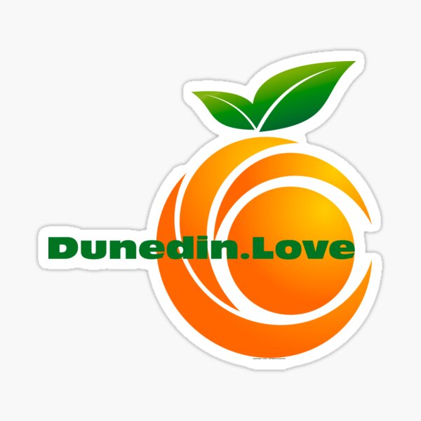 "Dunedin Love " Sticker for Sale by DunedinLove Redbubble