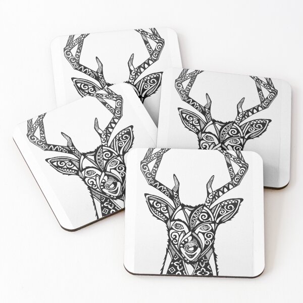 Item preview, Stag Art illustration designed and sold by FionaJane60.