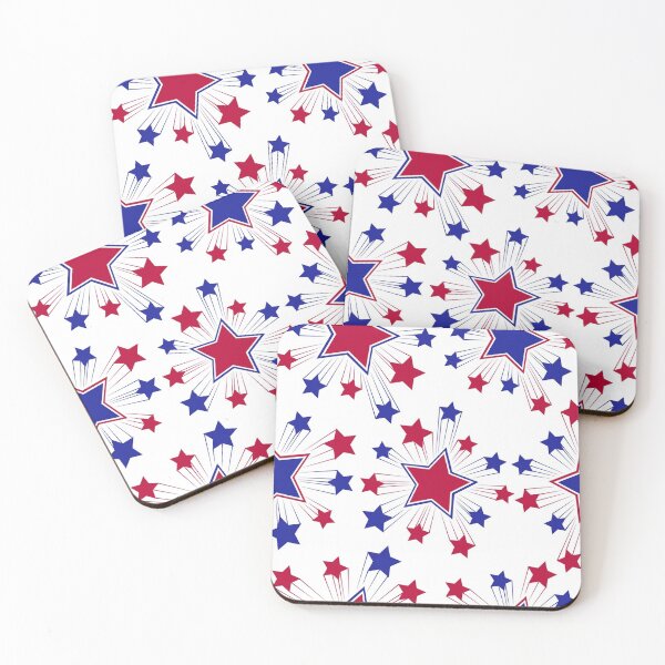 Item preview, Patriotic Red White and Blue Stars designed and sold by cabgodfrey.