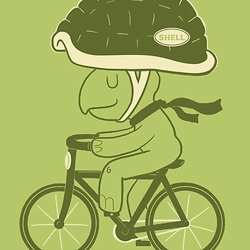 Artwork thumbnail, Turtle Fast Ride by HOME OF ART