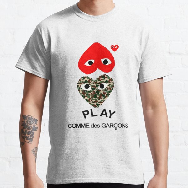 comme des garcons army shirt