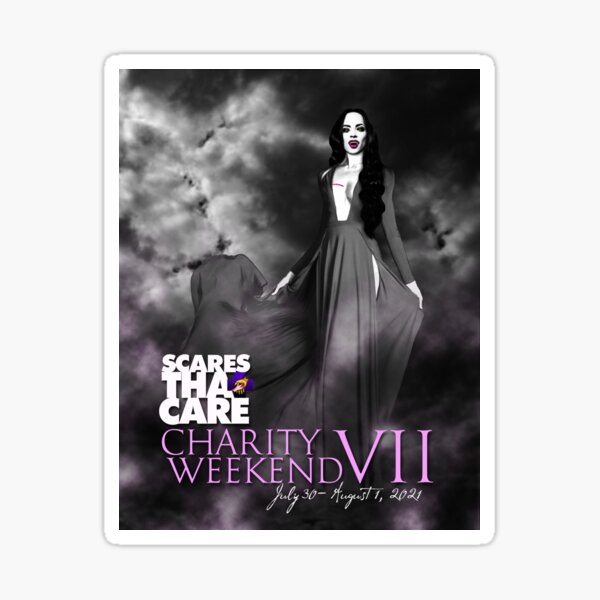Scares That Care Charity Weekend 2021 Official Sticker