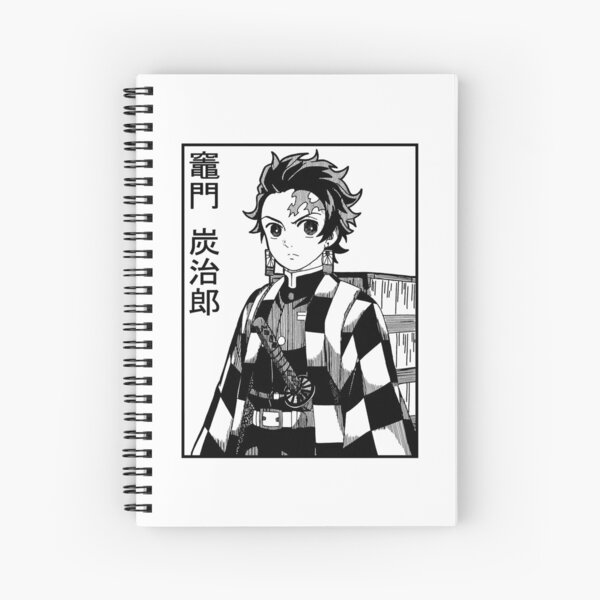 Tanjiro Demon Slayer Kimetsu No Yaiba | Manga Cahier à spirale