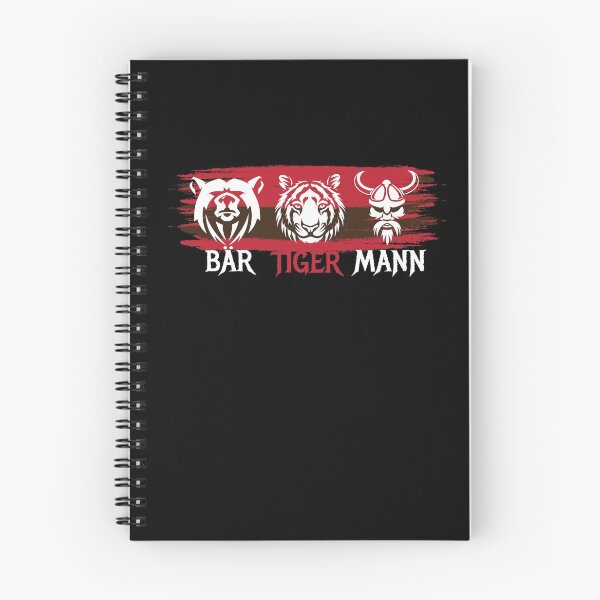 Item preview, Bär Tiger Mann Bearded Man designed and sold by MooonTees.