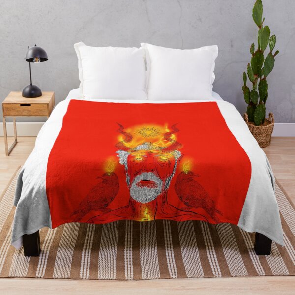 Item preview, Norse God illustration designed and sold by Scottlagdon.