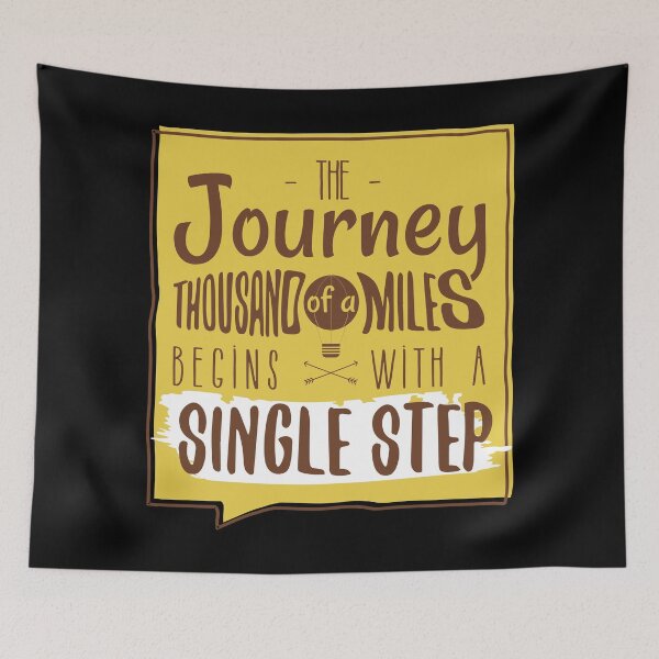 Item preview, The Journey Of A Thousand Miles... designed and sold by Vector Scout Lab.
