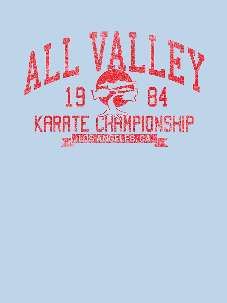 Aperçu 7 sur 7. T-shirt classique avec l'œuvre Championnat de karaté All Valley 1984 créée et vendue par RockApparel.