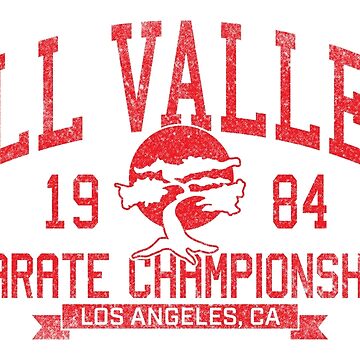 Aperçu de l'œuvre Championnat de karaté All Valley 1984 de RockApparel