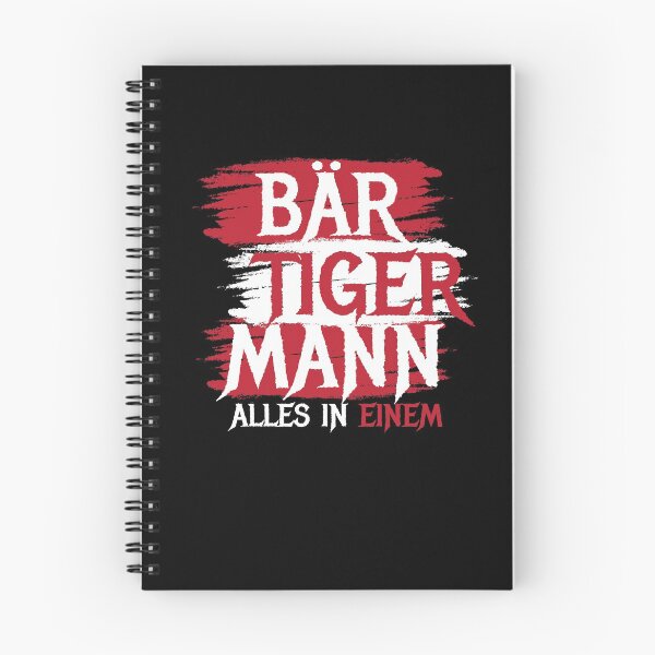 Item preview, Bär Tiger Mann Bearded Man designed and sold by MooonTees.