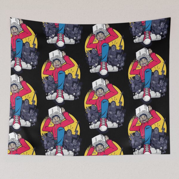 Item preview, toilet paper shopper cartoon  designed and sold by pirminio.