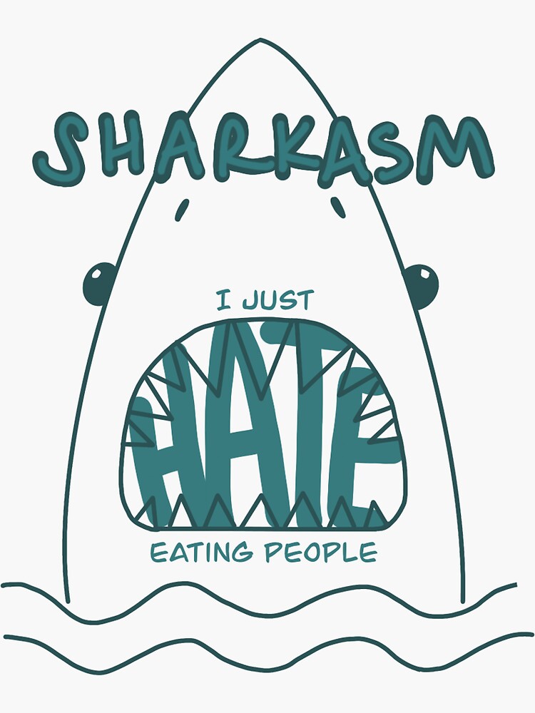 Sharkasm New Girl Winston Quote Sticker For Sale By Abbyswiger Redbubble