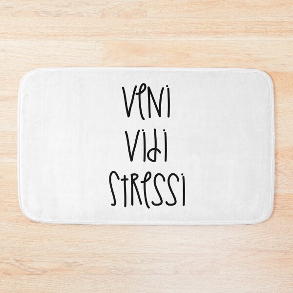 Item preview, Veni Vidi Stressi designed and sold by Nathalie Aynié.