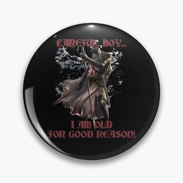 Item preview,  Templar Knight Jerusalem Cross Seal Medieval Warrior Old For Good Reason designed and sold by TopTeeShop.