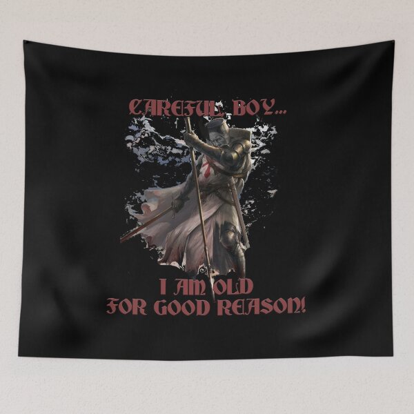 Item preview,  Templar Knight Jerusalem Cross Seal Medieval Warrior Old For Good Reason designed and sold by TopTeeShop.