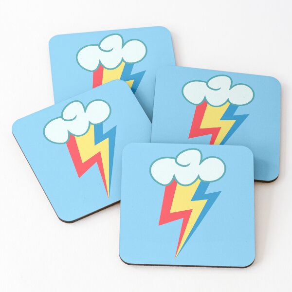 Item preview, EQG Rainbow Dash Cloud Color MLP Cutie Mark Sign designed and sold by ariados4711.